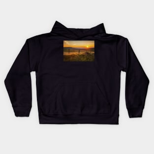 Fforest Fawr and the Black Mountain from Craig Cerrig-gleisiad Kids Hoodie